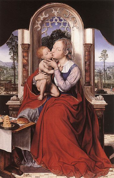 Quentin Matsys The Virgin Enthroned